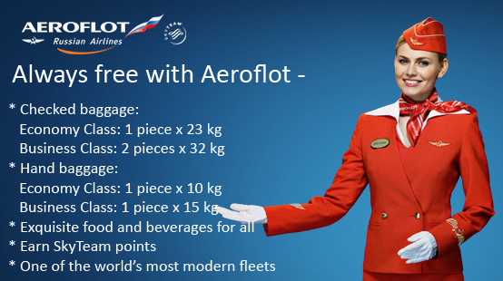Đại lý vé máy bay Aeroflot