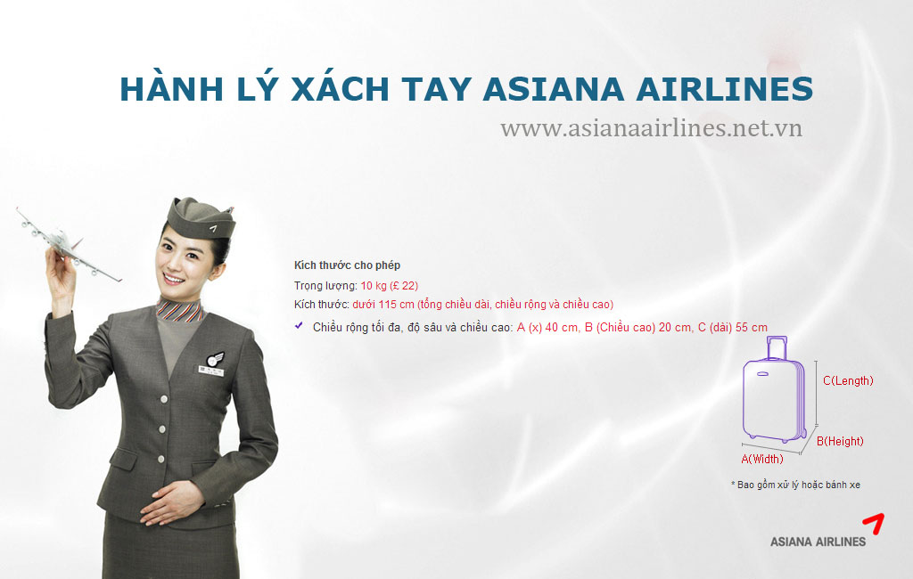 Đại lý vé máy bay Asiana Airlines