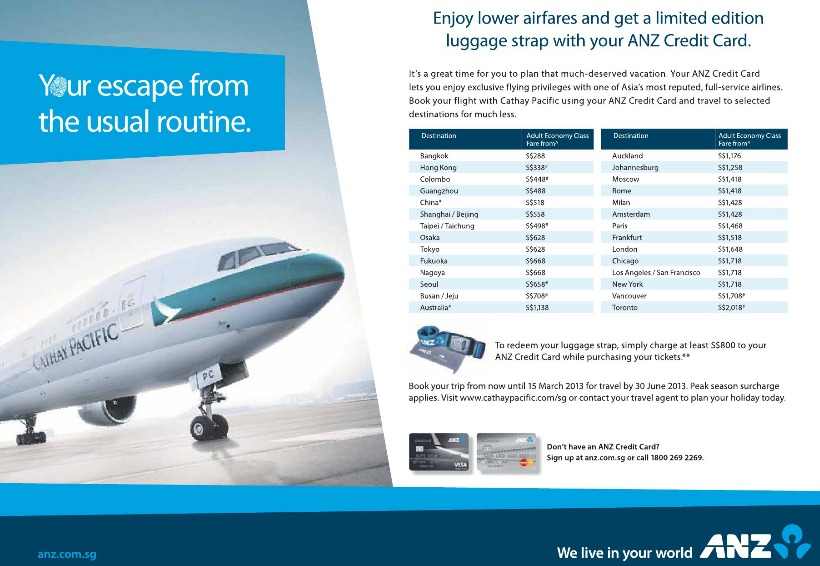 Đại lý vé máy bay Cathay Pacific