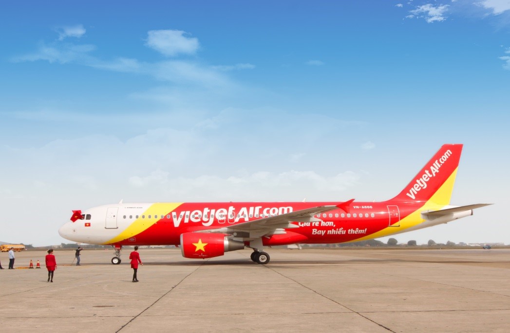 Vé máy bay Cam Ranh Hà Nội 2 chiều giá rẻ của Vietjet Air