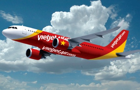 Đại lý vé máy bay Vietjet Air