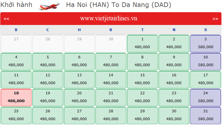 đại lý vé máy bay Vietjet Air tại Bắc Giang