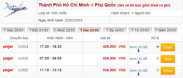 đại lý vé máy bay Vietjet Air tại Vũng Tàu