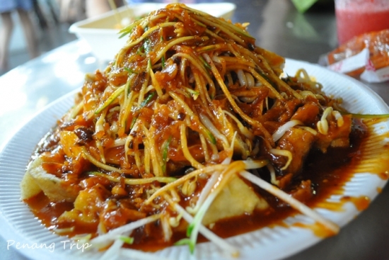  Ẩm thực Malaysia món trộn thập cẩm Pasembur