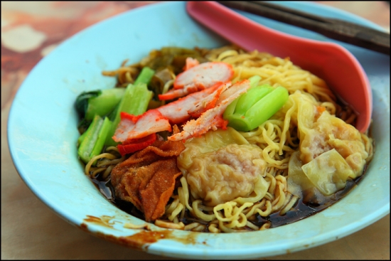  Ẩm thực Malaysia mỳ hoành thánh Wonton Mee