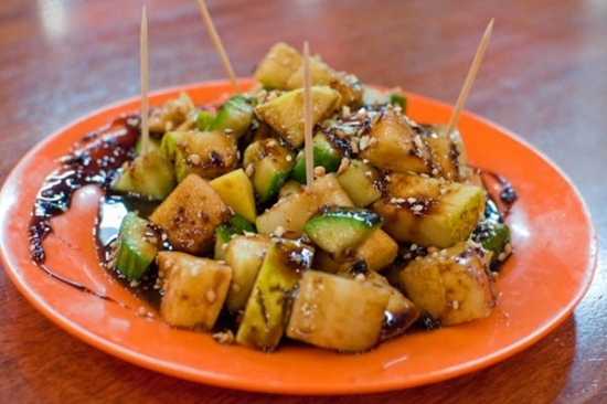  Ẩm thực Malaysia salad trộn rau quả Rojak