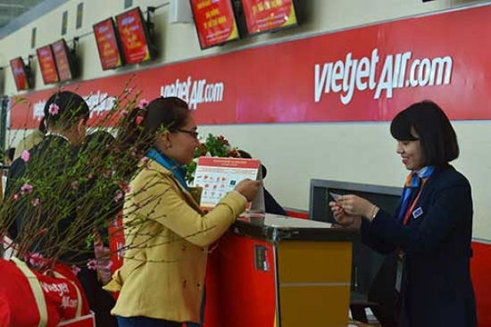  Vé máy bay Tết: Vietjet giảm giá tới 40% cho các chuyến bay đêm