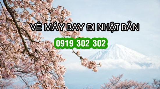  Vé máy bay đi Nhật giá rẻ ngắm hoa anh đào